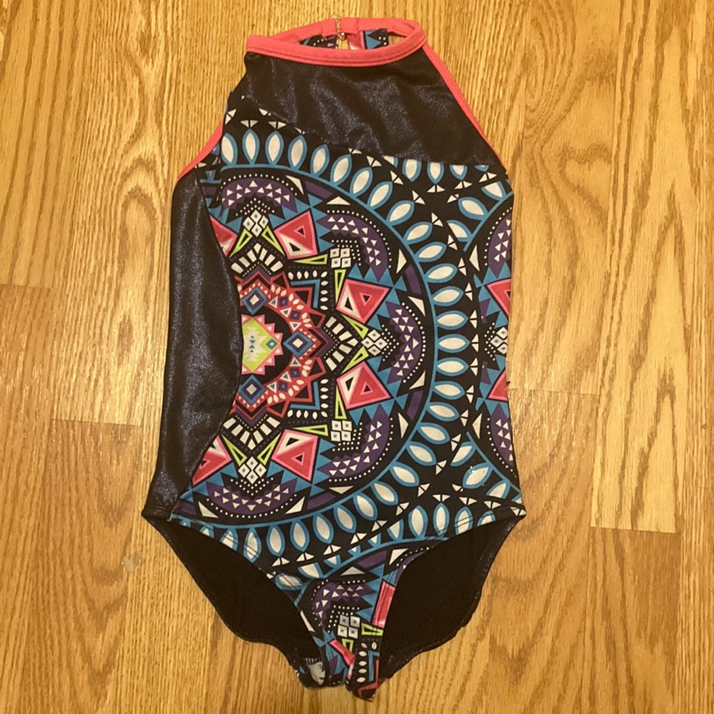 Justice Active leotard size 7